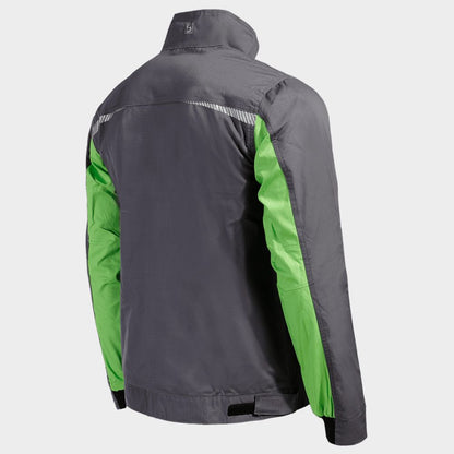 Work jacket PRISMA LIGHT STRETCH GREY/GREEN - 5