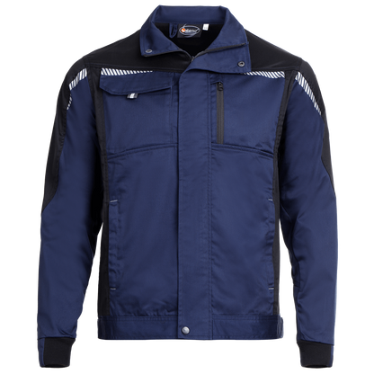 Work jacket PRISMA SPANDEX NAVY BLUE/BLACK - 1