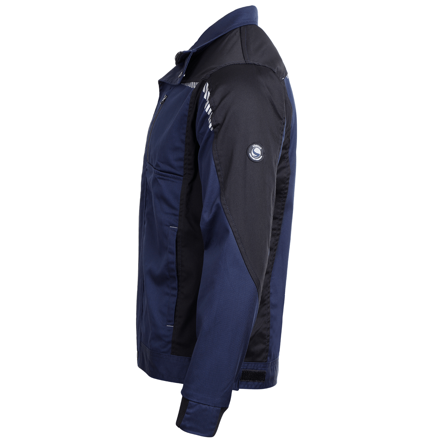 Work jacket PRISMA SPANDEX NAVY BLUE/BLACK - 4