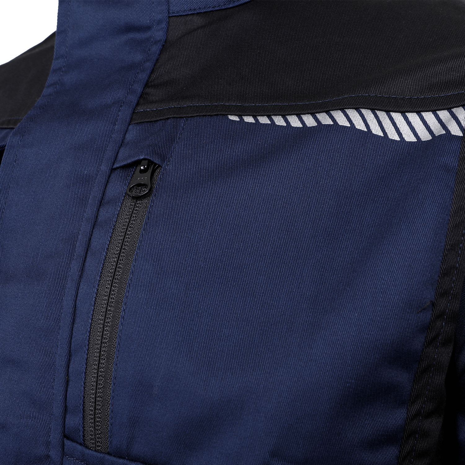 Work jacket PRISMA SPANDEX NAVY BLUE/BLACK - 6