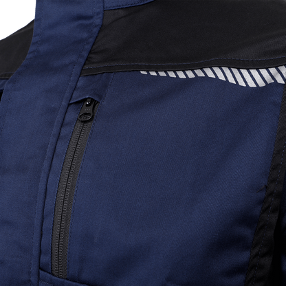 Work jacket PRISMA SPANDEX NAVY BLUE/BLACK - 6