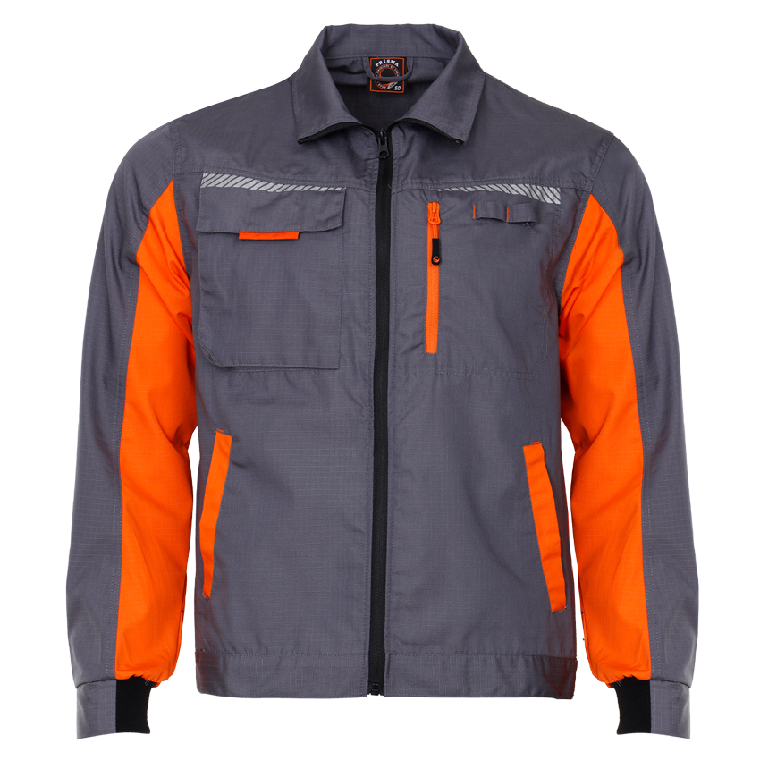 Работно яке PRISMA SUMMER GREY/ORANGE - 1