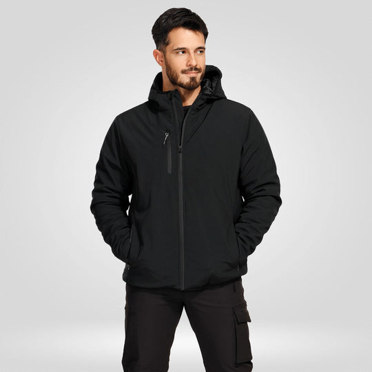 Μπουφάν εργασίας REEF PAD SOFTSHELL BLACK - 2