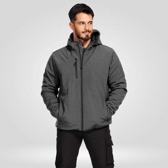 Μπουφάν εργασίας REEF PAD SOFTSHELL GREY - 2