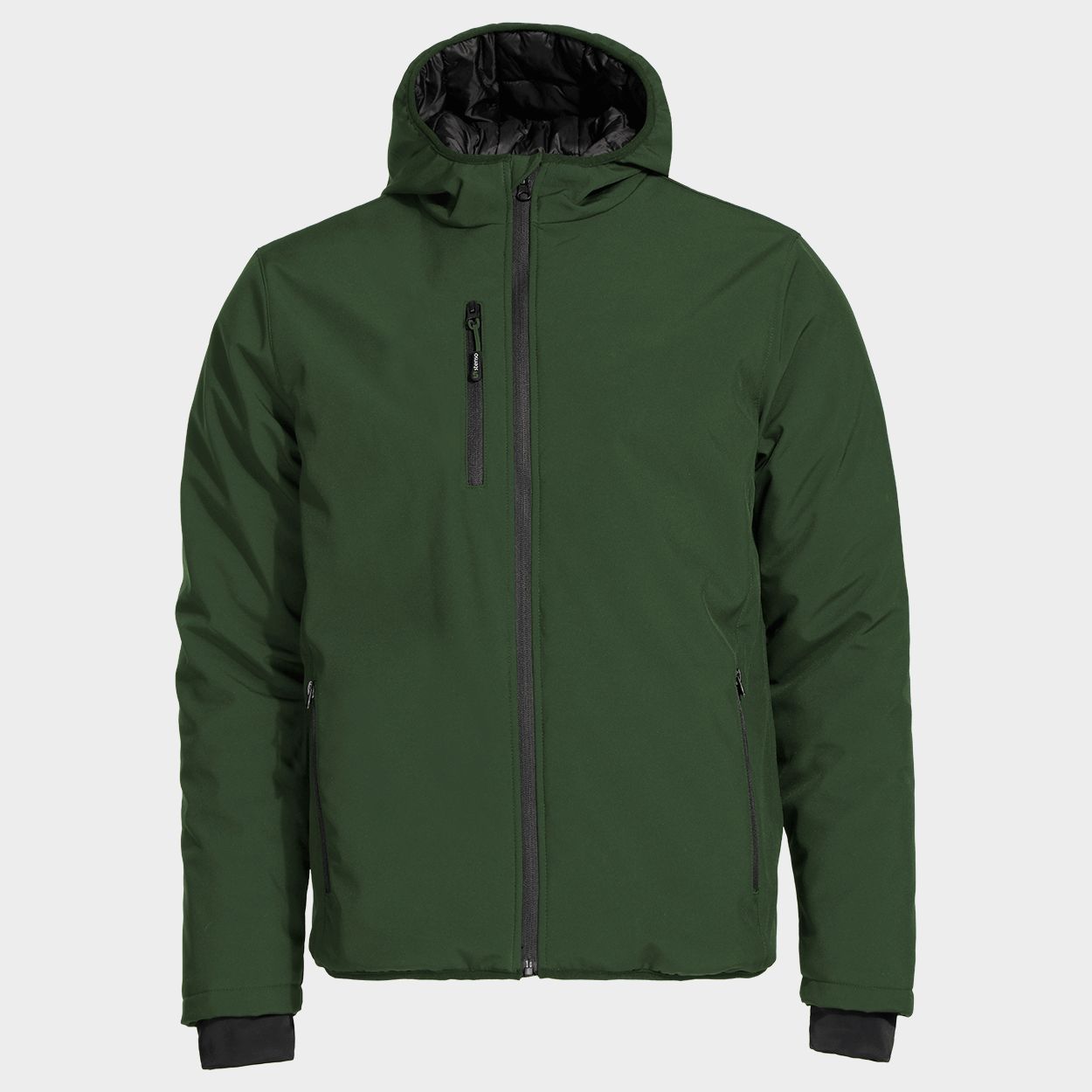 Work jacket REEF PAD SOFTSHELL MILITARY GREEN - 1