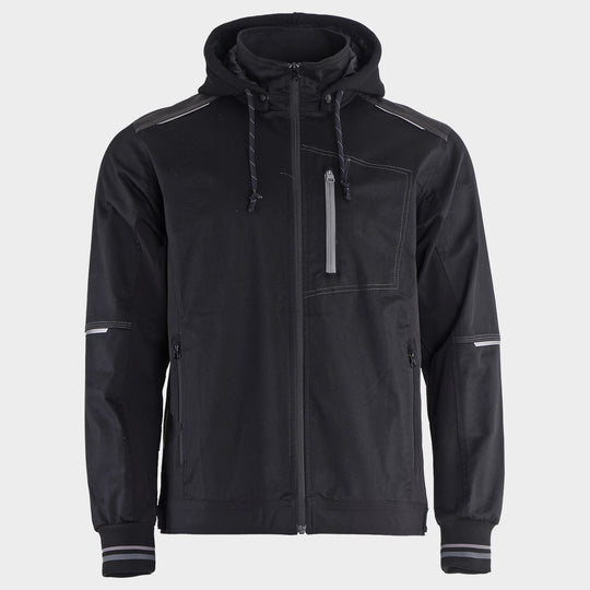 Work jacket REVOLT 4STRETCH BLACK/BLACK/GREY - 1