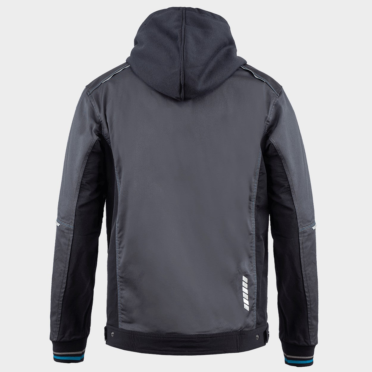 Work jacket REVOLT 4STRETCH GREY/BLACK/PETROL - 3
