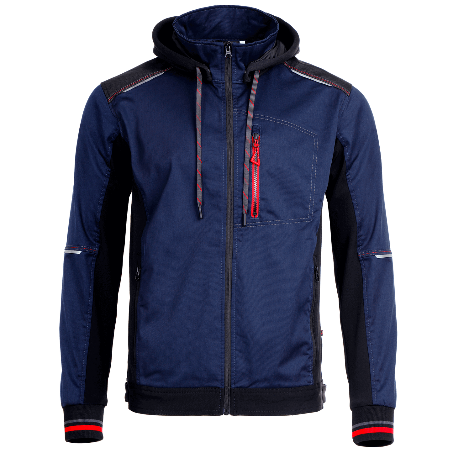 Μπουφάν εργασίας REVOLT 4STRETCH NAVY BLUE/BLACK/RED - 1