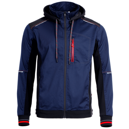 Μπουφάν εργασίας REVOLT 4STRETCH NAVY BLUE/BLACK/RED - 1