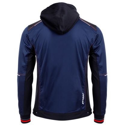 Μπουφάν εργασίας REVOLT 4STRETCH NAVY BLUE/BLACK/RED - 3