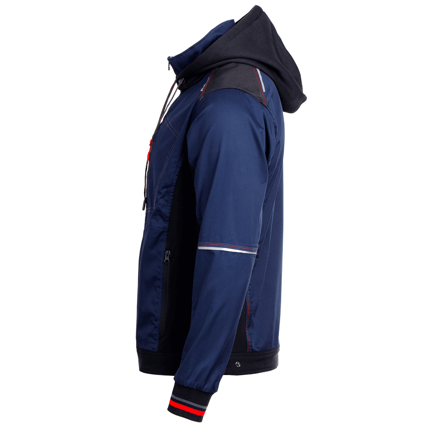 Μπουφάν εργασίας REVOLT 4STRETCH NAVY BLUE/BLACK/RED - 5