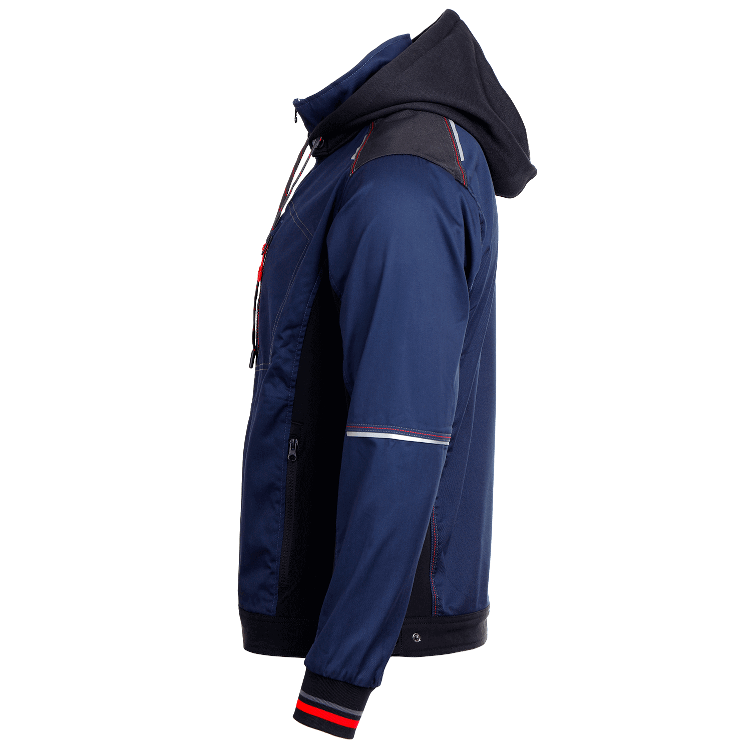 Μπουφάν εργασίας REVOLT 4STRETCH NAVY BLUE/BLACK/RED - 5