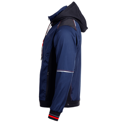Μπουφάν εργασίας REVOLT 4STRETCH NAVY BLUE/BLACK/RED - 5