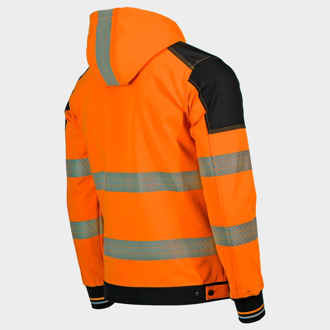 Work jacket REVOLT HV 4STRETCH ORANGE - 5