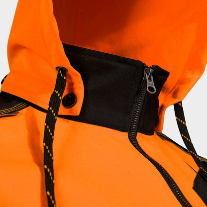 Work jacket REVOLT HV 4STRETCH ORANGE - 7