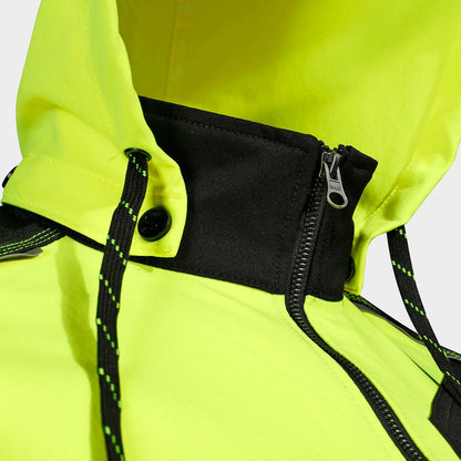 Μπουφάν εργασίας REVOLT HV 4STRETCH YELLOW - 8