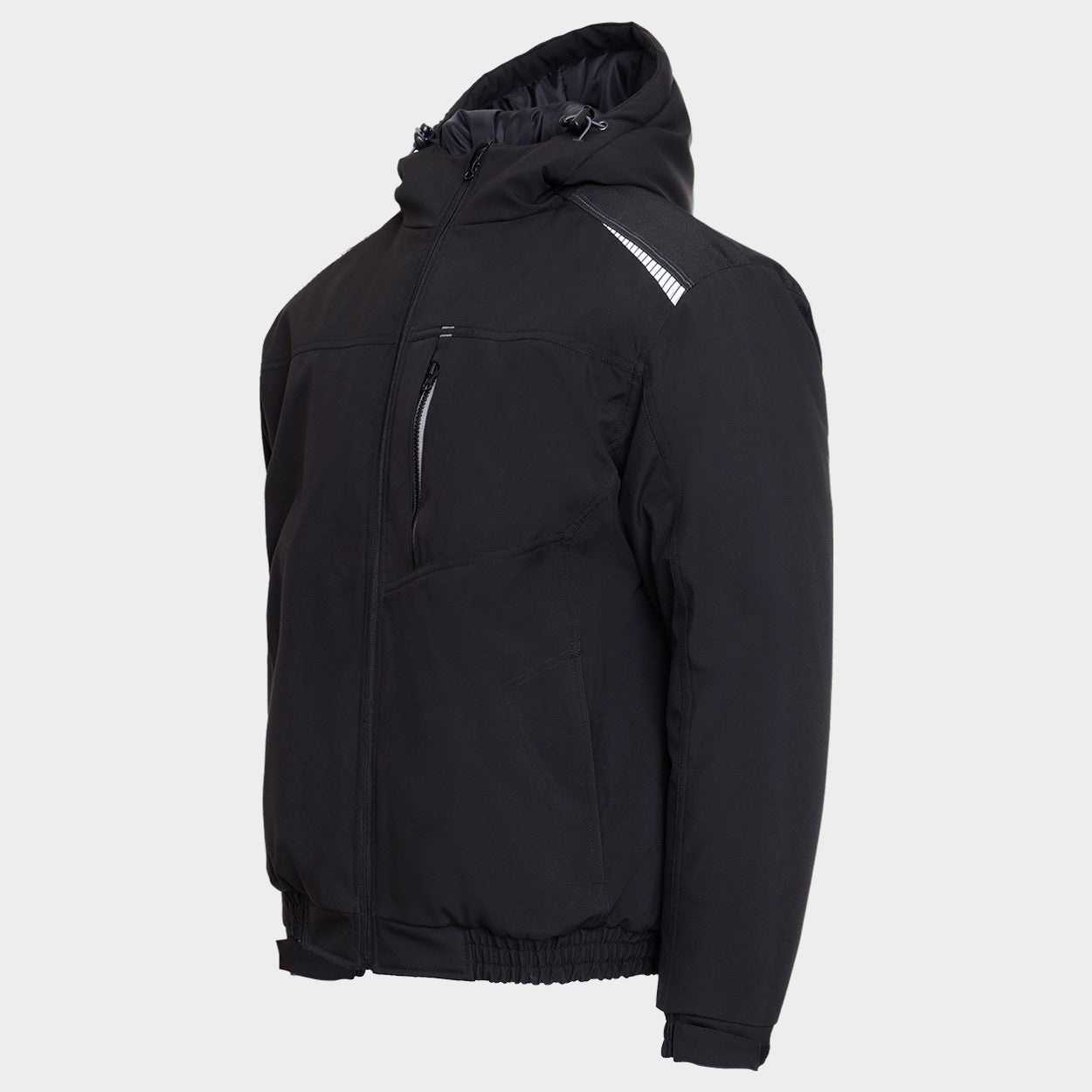 Работно яке REVOLT SOFTSHELL WINTER BLACK - 4