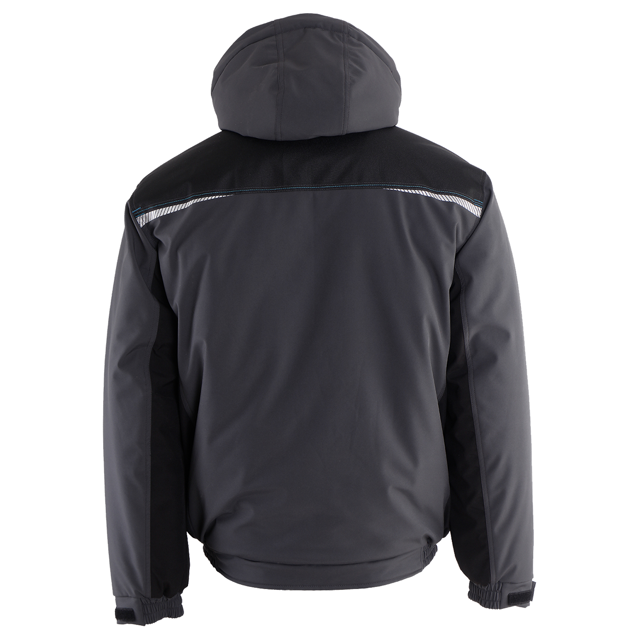 Работно яке REVOLT SOFTSHELL WINTER GREY/BLACK - 3