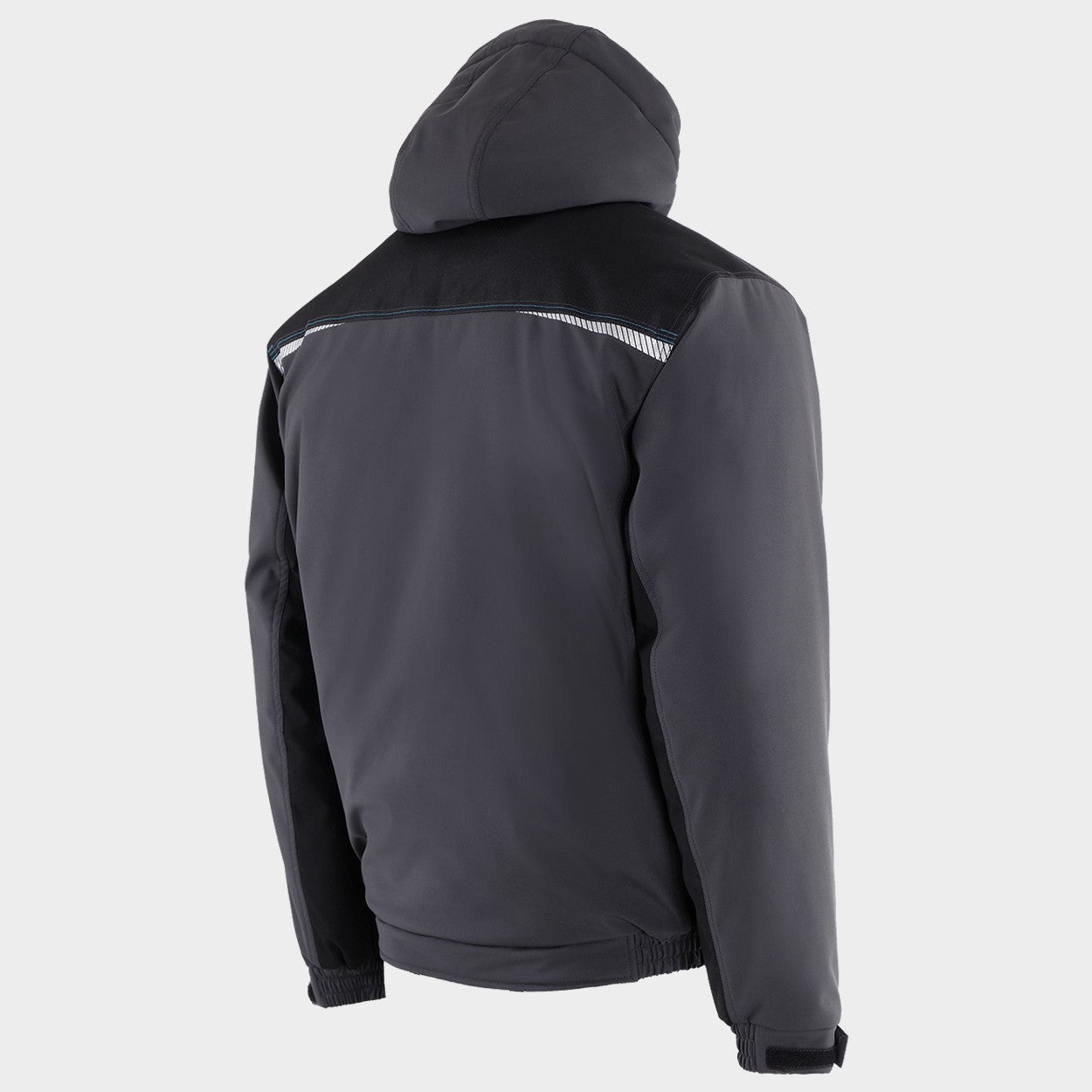 Работно яке REVOLT SOFTSHELL WINTER GREY/BLACK - 5