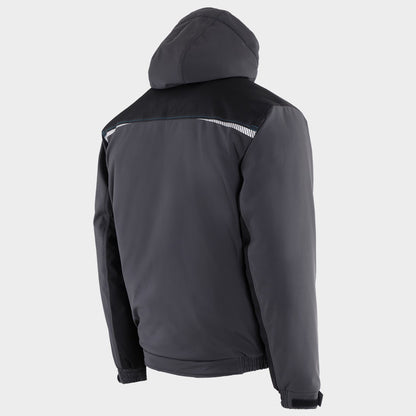Работно яке REVOLT SOFTSHELL WINTER GREY/BLACK - 5