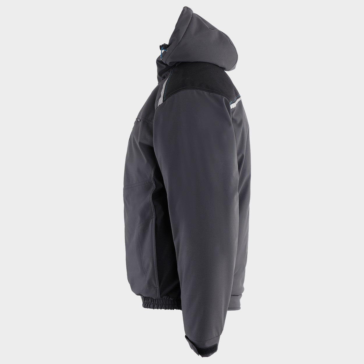 Работно яке REVOLT SOFTSHELL WINTER GREY/BLACK - 6