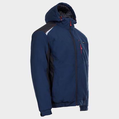 Μπουφάν εργασίας REVOLT SOFTSHELL WINTER NAVY BLUE/BLACK - 4