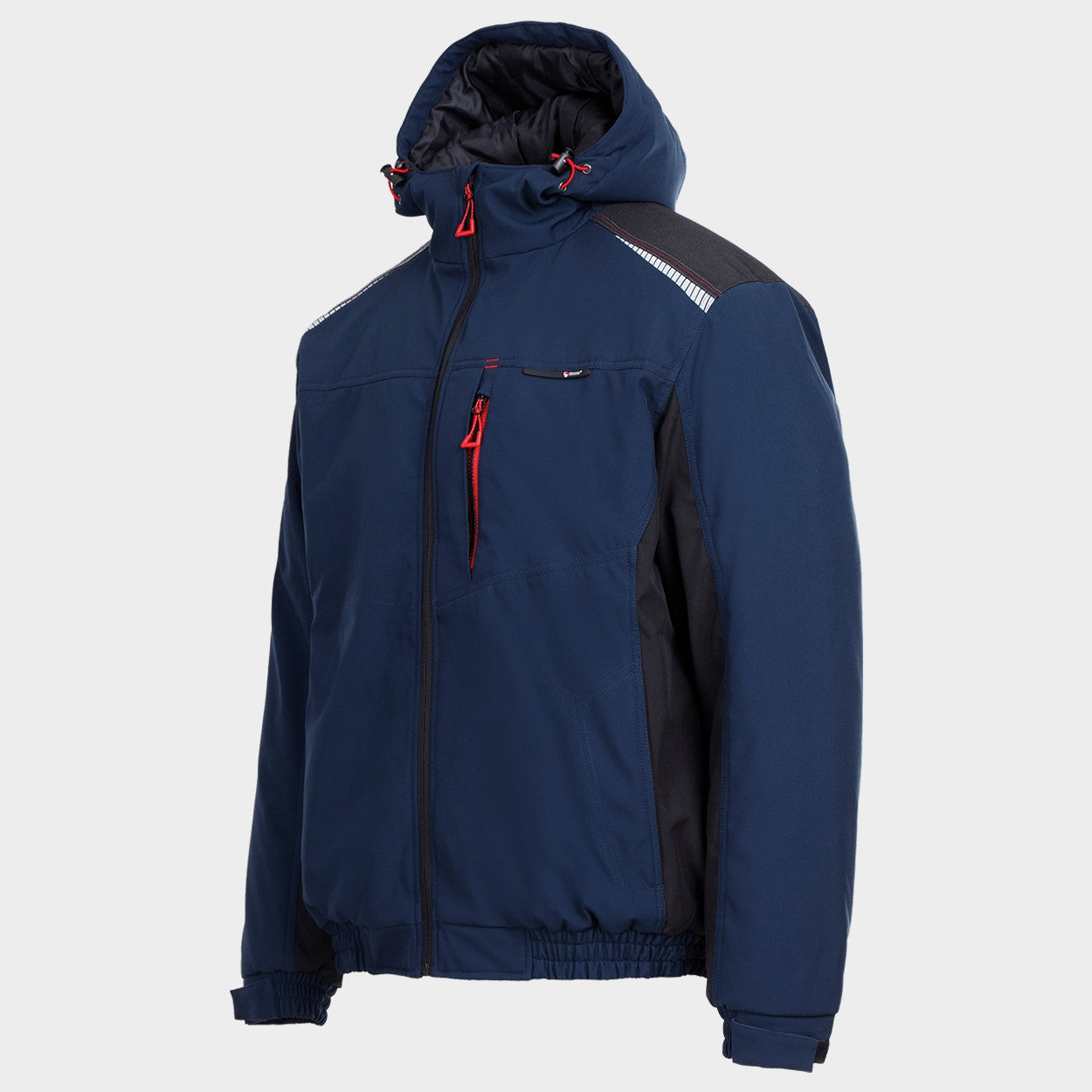 Μπουφάν εργασίας REVOLT SOFTSHELL WINTER NAVY BLUE/BLACK - 5