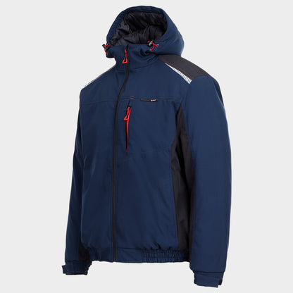 Μπουφάν εργασίας REVOLT SOFTSHELL WINTER NAVY BLUE/BLACK - 5