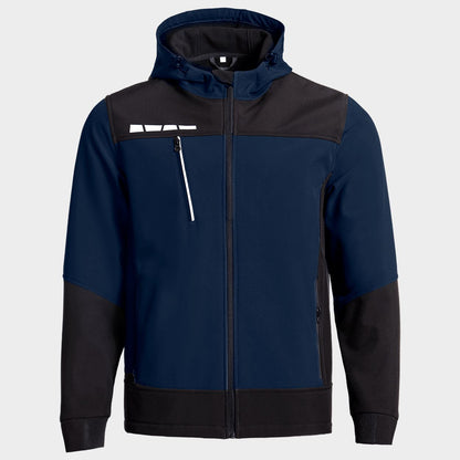 Geacă de lucru RUNE SOFTSHELL BLUE/BLACK - 1