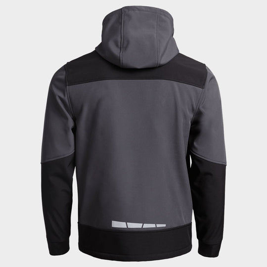 Μπουφάν εργασίας RUNE SOFTSHELL GREY/BLACK - 2