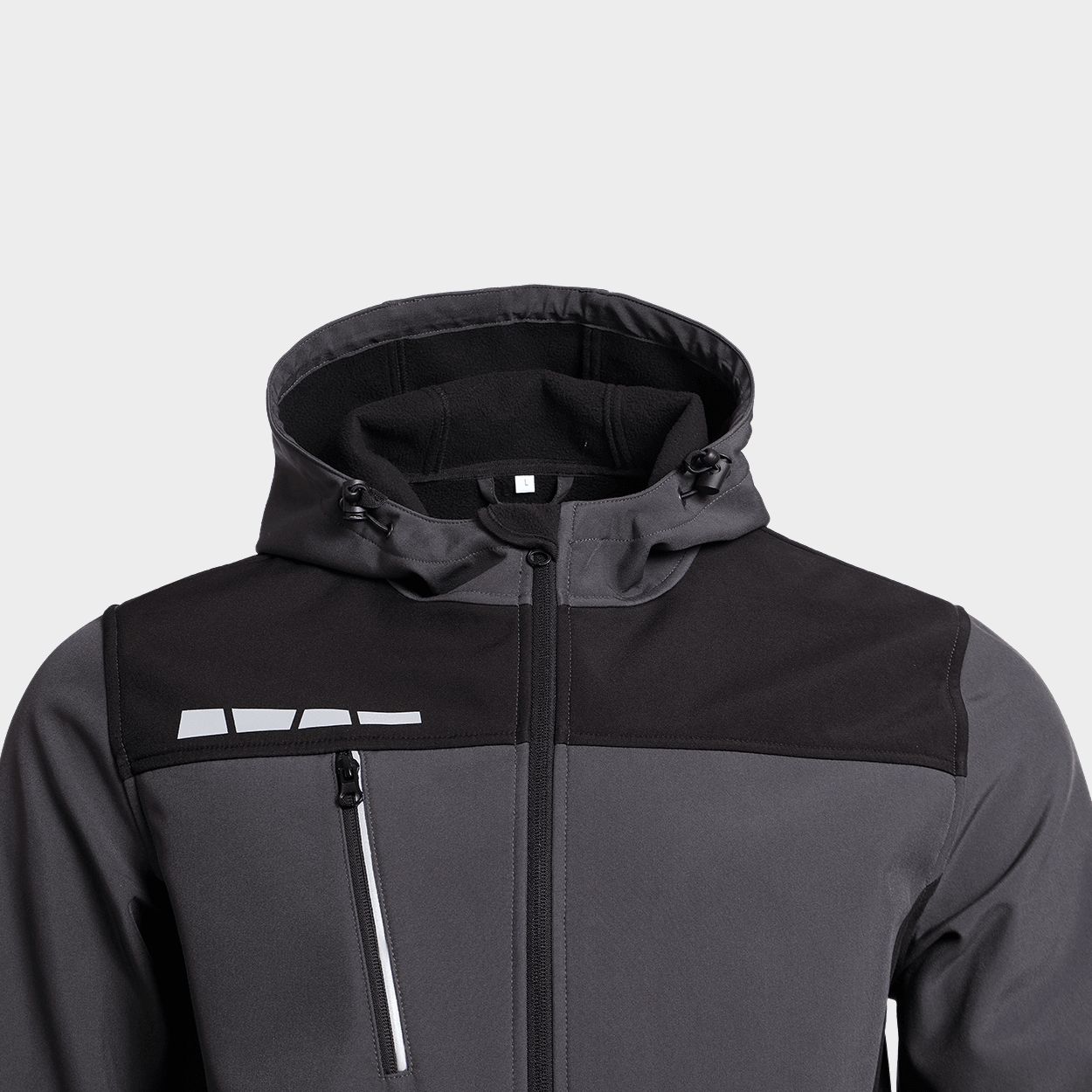 Работно яке RUNE SOFTSHELL GREY/BLACK - 4