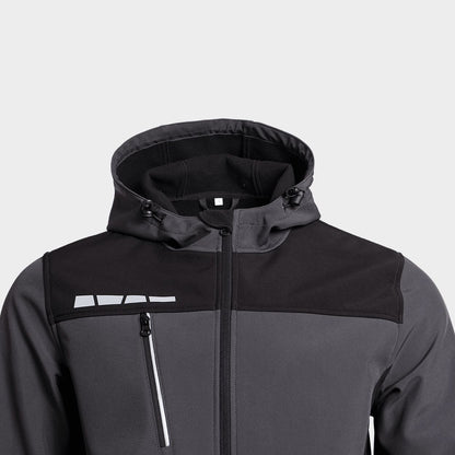 Работно яке RUNE SOFTSHELL GREY/BLACK - 4
