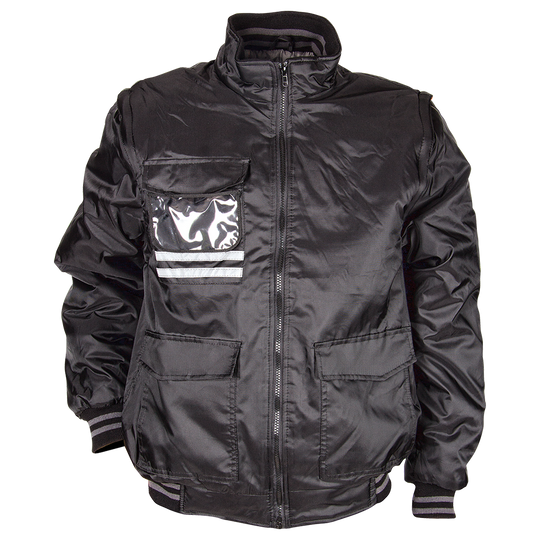 Work jacket TRAX BLACK