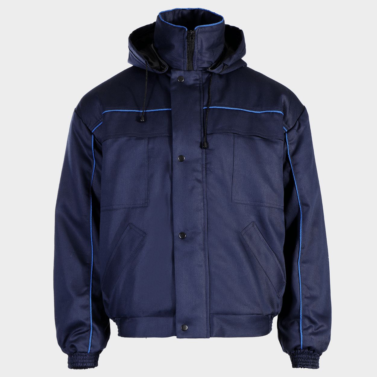 Μπουφάν εργασίας ZETA5 COTTON BLUE - 1
