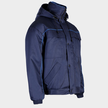 Μπουφάν εργασίας ZETA5 COTTON BLUE - 3