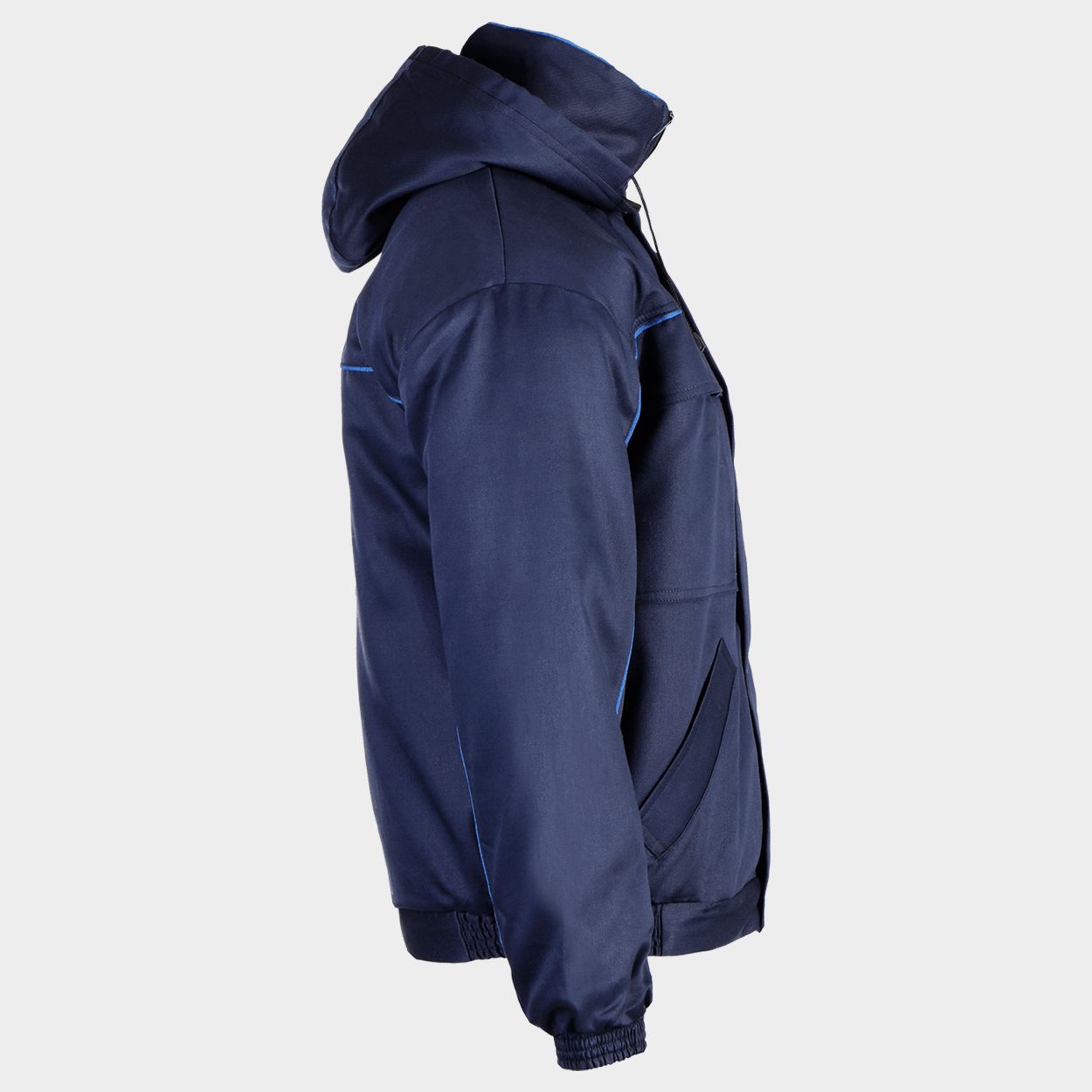 Μπουφάν εργασίας ZETA5 COTTON BLUE - 5