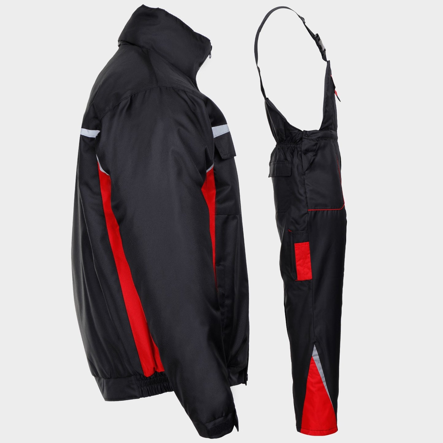Costum de lucru KASTOR IARNĂ NEGRU - 3