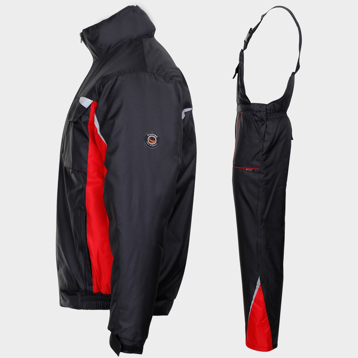Costum de lucru KASTOR IARNĂ NEGRU - 4