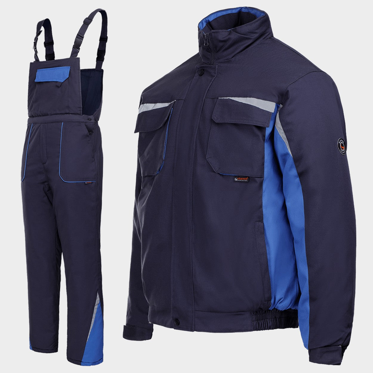 Σετ εργασίας KASTOR WINTER BLUE COTTON - 3