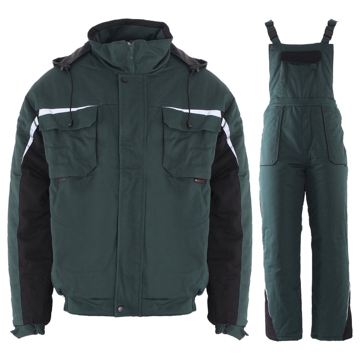 Work set KASTOR WINTER GREEN COTTON - 1