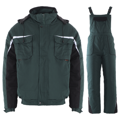Work set KASTOR WINTER GREEN COTTON - 1