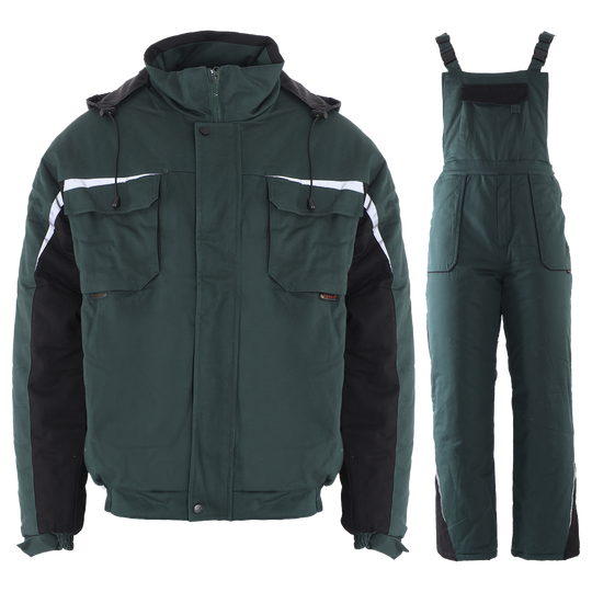Σετ εργασίας KASTOR WINTER GREEN COTTON - 1
