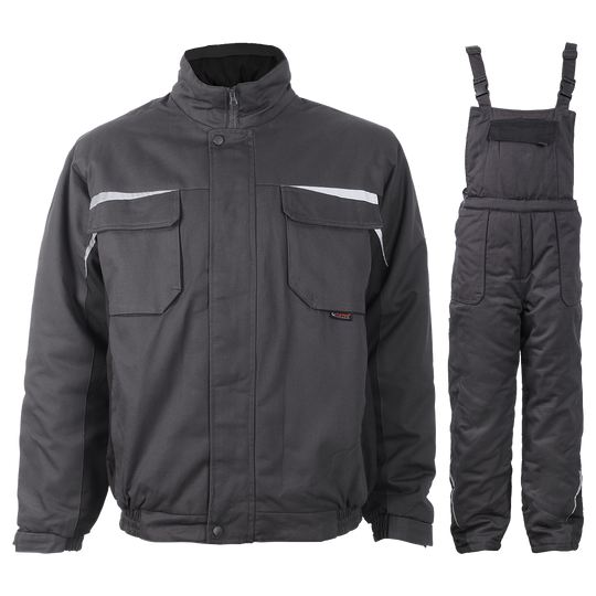 Σετ εργασίας KASTOR WINTER GREY COTTON - 1