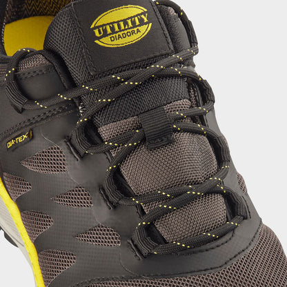 Work shoes DIADORA FREEDOM LOW O6 SR BROWN GRAY/YELLOW - 5