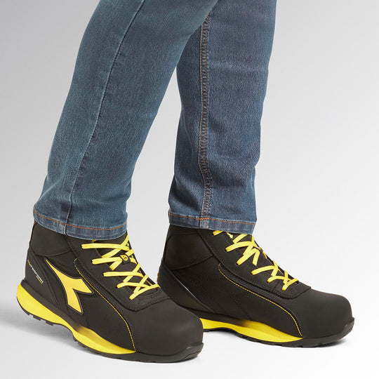 Работни обувки DIADORA GLOVE HYPER MID S3S FO HRO SR ESD BLACK - 2