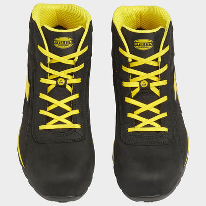 Încălțăminte de protecție DIADORA GLOVE HYPER MID S3S FO HRO SR ESD BLACK - 4