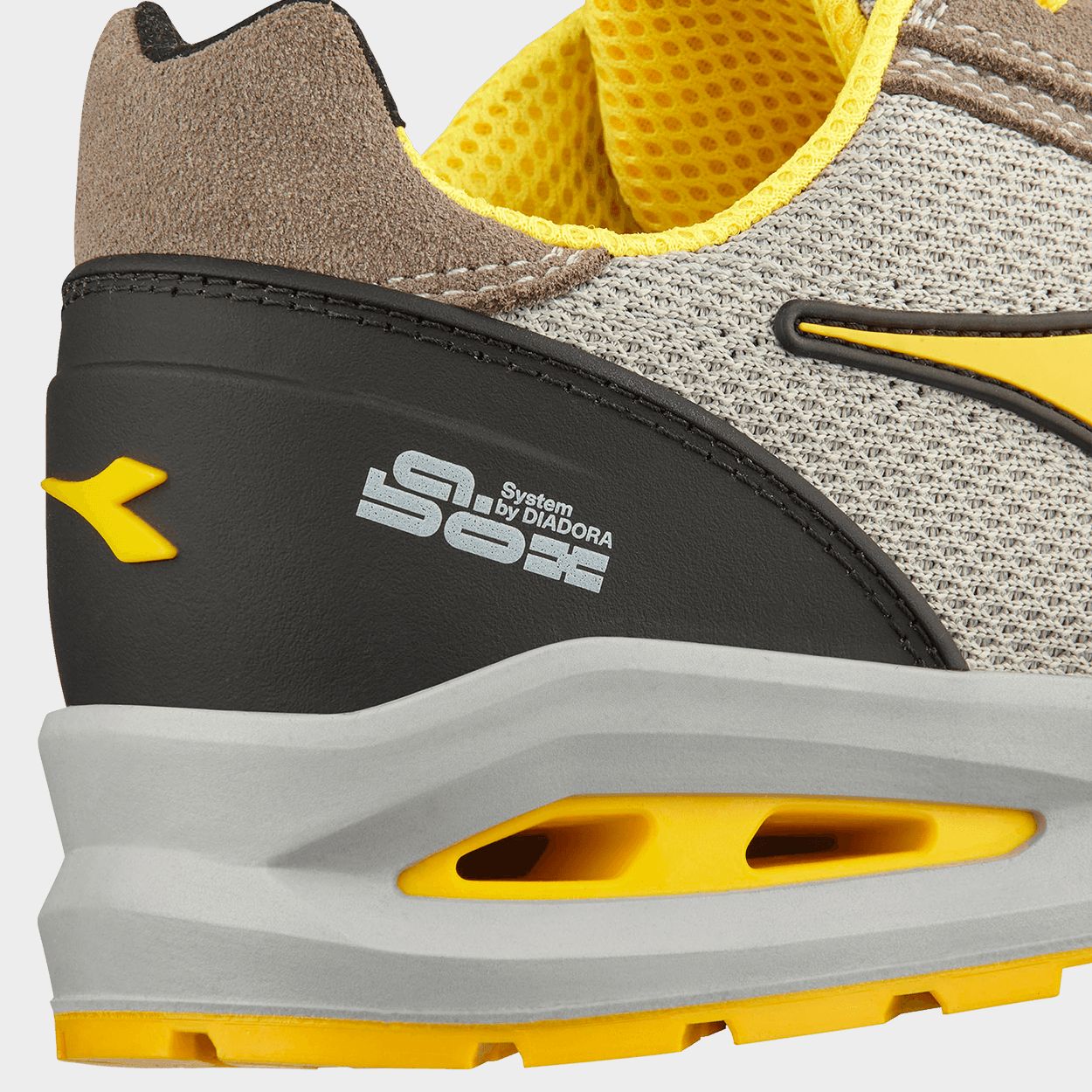 Παπούτσια εργασίας DIADORA RUN A.BOX LOW S1PS FO SR ESD BEIGE - 4
