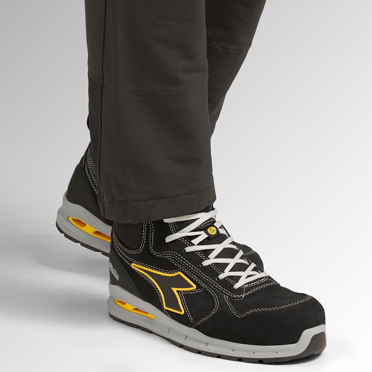 Încălțăminte de protecție DIADORA RUN A.BOX MID S3S FO SR ESD BLACK - 2