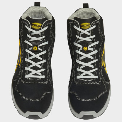 Încălțăminte de protecție DIADORA RUN A.BOX MID S3S FO SR ESD BLACK - 6