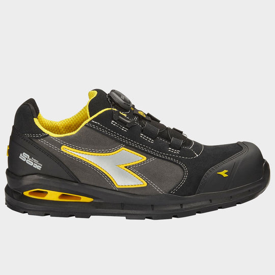 Работни обувки DIADORA RUN A.BOX MSTR BOA LOW S3S FO SR SC ESD BLACK/GREY - 1